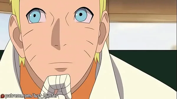 Naruto flagra Boruto e Hinata fazendo sexo nas fontes termais e só observa.