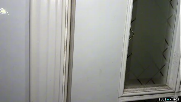 She tricks him into bringing her a towel and fucking him with their friends in the living room - CREAMPIE