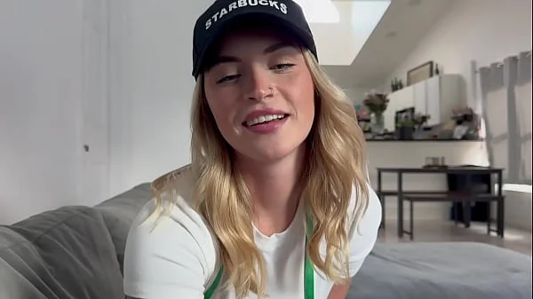 Barista girl cheats on her boyfriend while he's at work i bet you would fuck me better anyways...