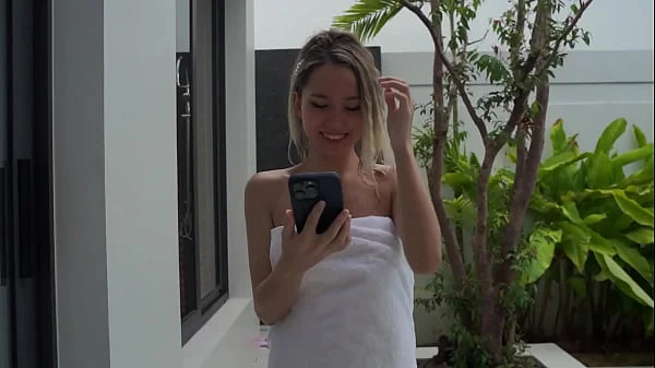 fucked a stranger hard in her villa