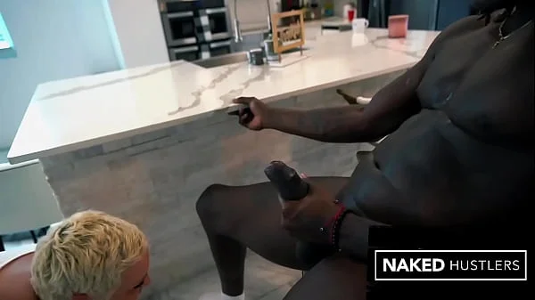 Horny Blonde Pawg HouseMilf Fucking the Work staff while hubby is away