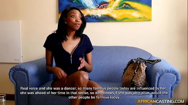 Big Tits Black Model Becomes A Pornstar After Hardcore Sex Audition!