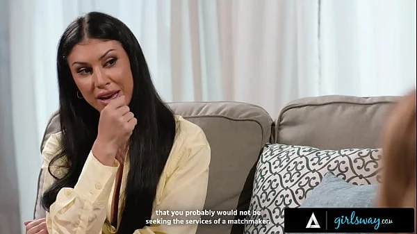 GIRLSWAY - Busty MILF Queenie Sateen Helps Petites Kimmy Kimm & Adria Rae Spice Up Their Sex Life