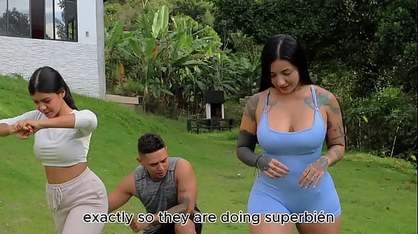 Workout routine ends in hot sex with a tattooed Latina part 1 - Dilan Clavijo