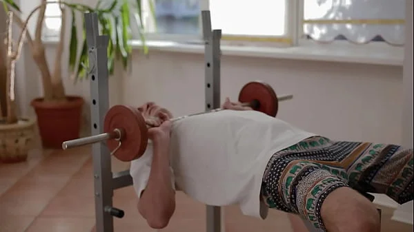 Are you stuck? Then I'll use your dick and get all the cum in my pussy!