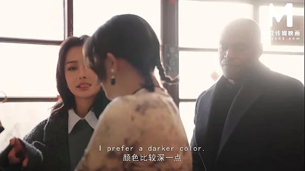 ModelMedia Asia - Black men with huge cock experience Asian version of wife swapping sex