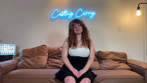 Casting Curvy: Busty Red Head Nurse Tries Out For Porn