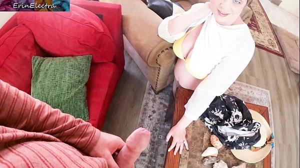 Stepmom wants to go swimming but has sex with her stepson instead