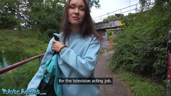 Public Agent - Fitness MILF public blowjob outdoor sex Kristina Grace hard fast POV fuck