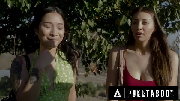 PURE TABOO - Uncomfortable Bella Rolland Caught Stepsister Avery Black Sucking Creepy Tour Guide