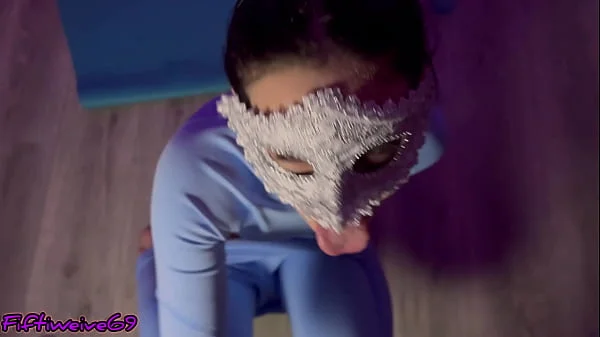 Stretching a strained butt after a yoga