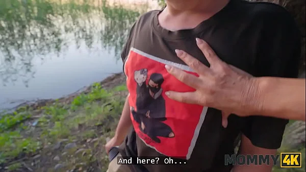 MOMMY4K. Skilled MILF showed young guy how to fuck his girlfriend properly