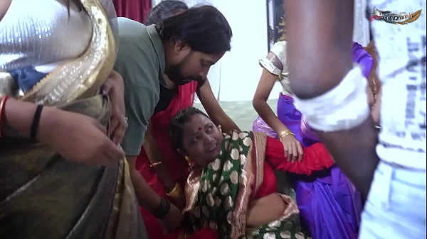 FOUR LOCAL MARRIED BAHBHI HARDCORE GANGBANG SEX WITH LOCAL BOYS IN BOY'S HOSTEL ( HINDI MOVIE )