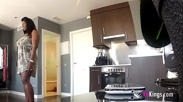 Cuban assistant offers full service. Cuban Lisa Black pleases Jordi the Cock Boy at FAKings