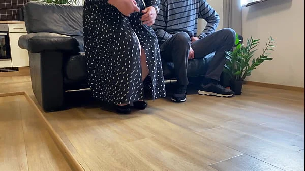 I visited my mother in law and her amazingly big natural tits