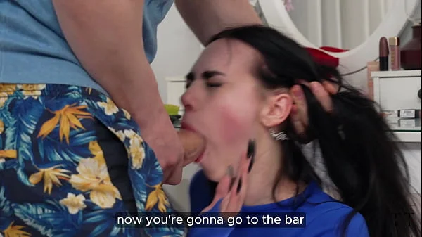 By bitch got a hard lesson on why she must wear panties