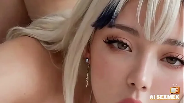 Fucking step sis blonde in the room | Anal sex and small pussy and ass | Virtual Sex [AI generated]