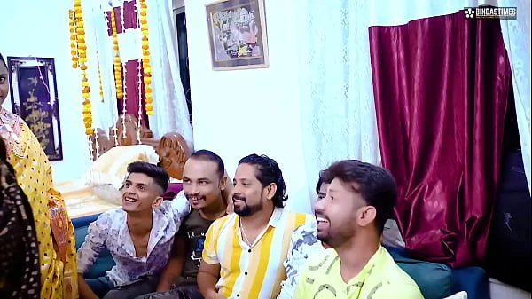 Desi Horny Step Mom Teaches Her Step Daughter How to Fuck for Very 1st Time with Desi Style GangBang Full Movie