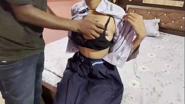 Desi College Girlfriend Hardcore Fuck With Her Boyfriend ( Hindi Audio)