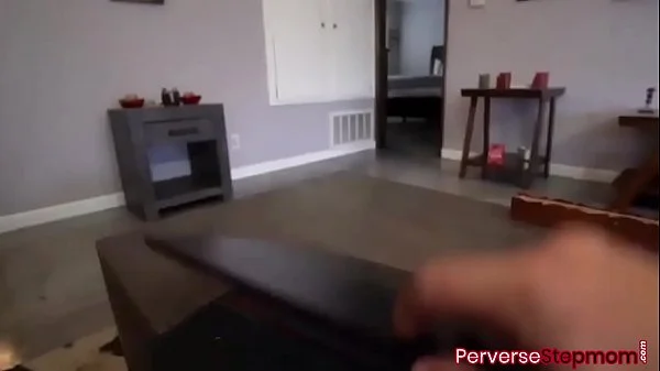 Stepmom Krissy Lynn fucked with passion by big cocked stepson