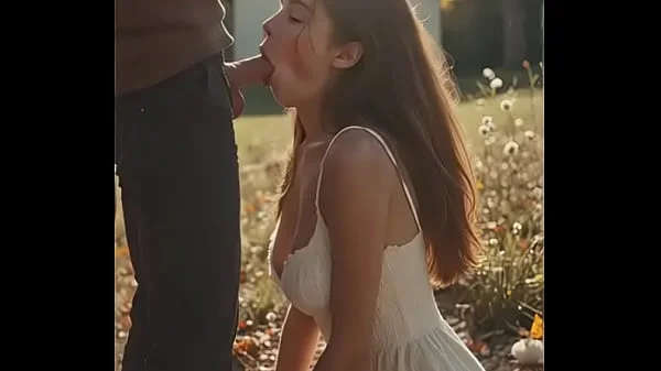 AI gf takes a throatpie like a champ