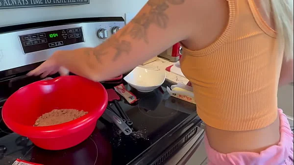 Baking Cookies With My Sweet Blonde Step Daughter : Lola Cheeks : Dirty Tale : Danny Dirt