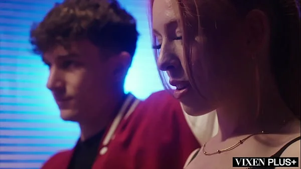 VIXENPLUS Cuties Coco Lovelock and Madi Collins Share Hard Cock