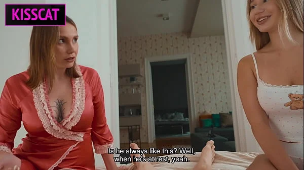 S5E5: Step Mom Teaches Sex and Shares Cum with Amalia Davis in 3some Bed Fuck?