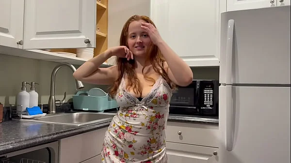Caught Jerking Off By Busty Redhead Step Mom : Red Eviee : Dirty Tale : Danny Dirt