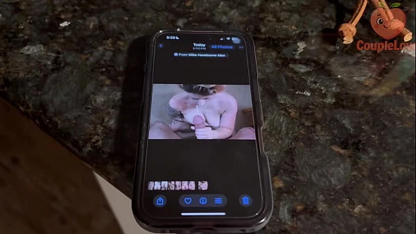 Caught with stepMom's nudes