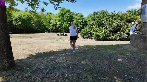 Public bareback sex with a stranger, creampie, and mouth piss at a rest stop! Part 1