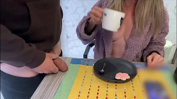 My stepmother didn't have any cream for her coffee so she milked me...