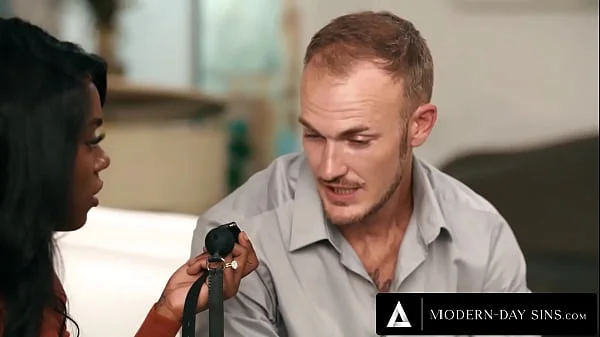 MODERN-DAY SINS - Shocked Ana Foxxx Shares Husband With BDSM Hookup Liv Revamped - CUM ON PUSSY