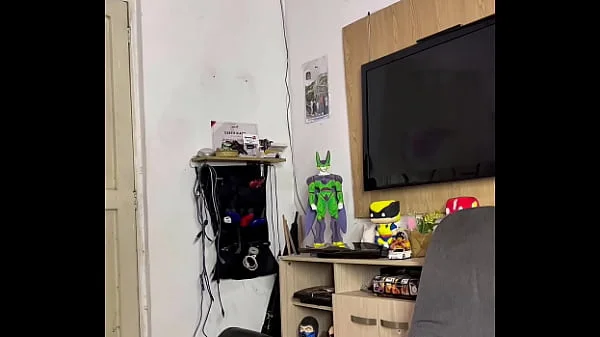 Mi madrastra madura con lencería sexy la cargo lleno de leche en cuatro cargada tetona