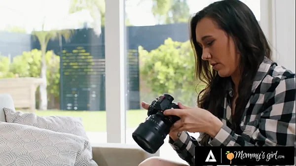 MOMMY'S GIRL - Gorgeous Victoria Voxxx’s Pics By MILF Sinn Sage Erupt Into Rough ANAL STRAP-ON Fuck