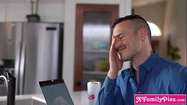 Big butt teen stepsister Scarlett Rosewood has a crush on stepbro