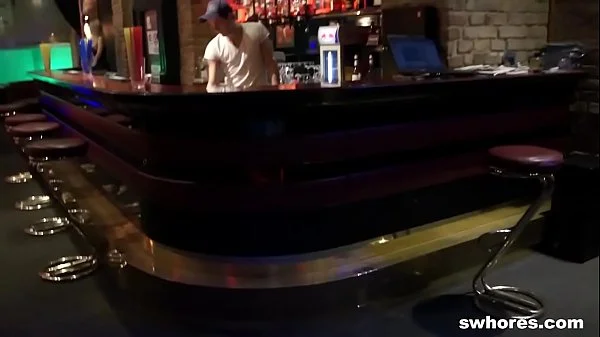 Amateur stripper fucks and grinds in POV at the club