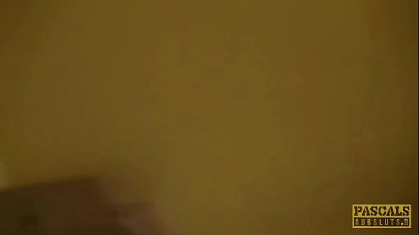 PASCALSSUBSLUTS - Busty Brooklyn Blue inserts maledom cock