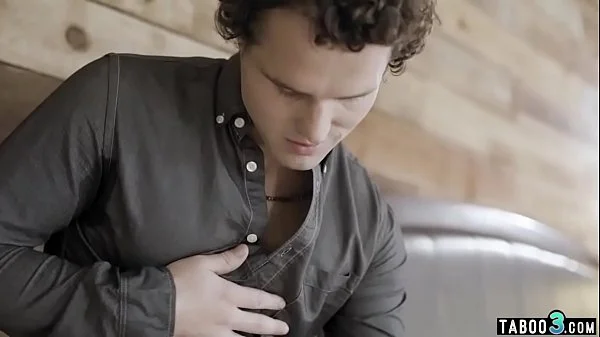 Closeted lesbian coaxed into straight fuck with BF