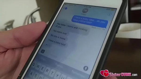 Stepsister Pranks Two Big Cocks