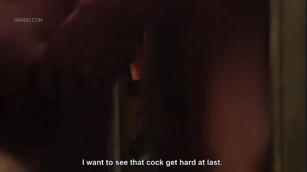 Making the shy lingerie model suck cock - part 2