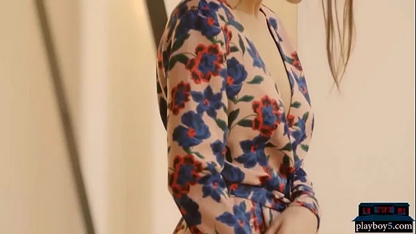 Gorgeous natural Euro MILF Ilvy Kokomo teases and poses