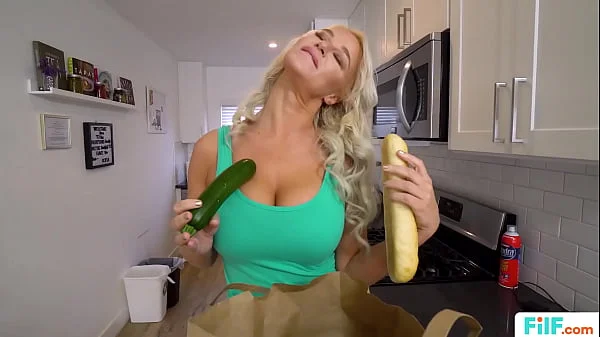 FILF - MILF London River Fucking The New Delivery Boy