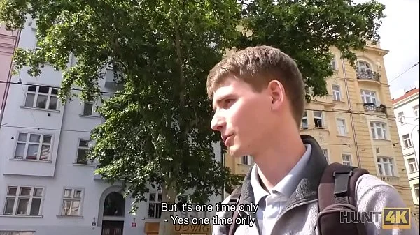 HUNT4K. Adventurous girl is happy to have sex for money in Prague