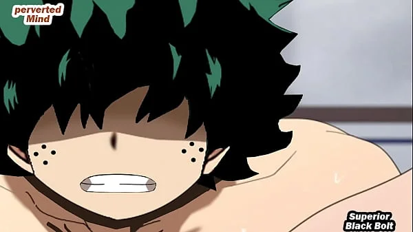 Midoriya fucks Uraraka (Boku no hero Academia HENTAI)