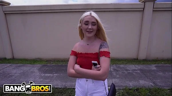 BANGBROS - Thicc Blonde Chloe Marie Gets Some r. Sex And Then Is Ditched!