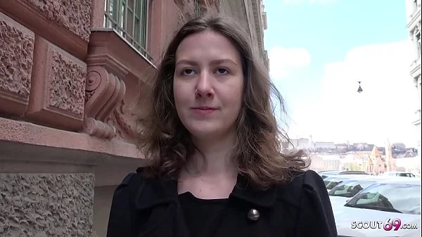 GERMAN SCOUT - Teen Alessandra bei Model Job Casting gefickt