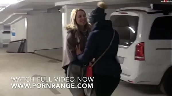 Hardcore fisting with 2 german girls in public