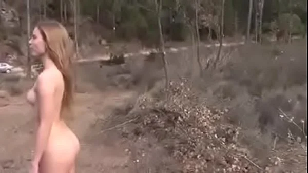 Walking naked at the Park