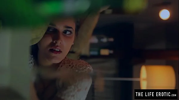 Puffy nippled milf masturbating really hard